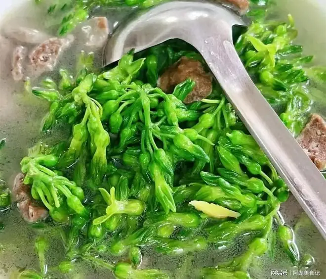 夜来香牛肉丸汤