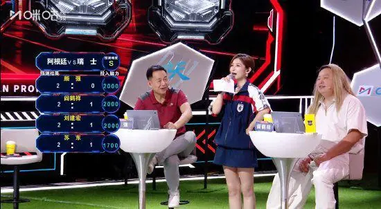 嘉宾预测分布图